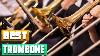 Bb Valve Pro Trombone (Nickel) +FREE HARD CASE+MOUTHPIECE